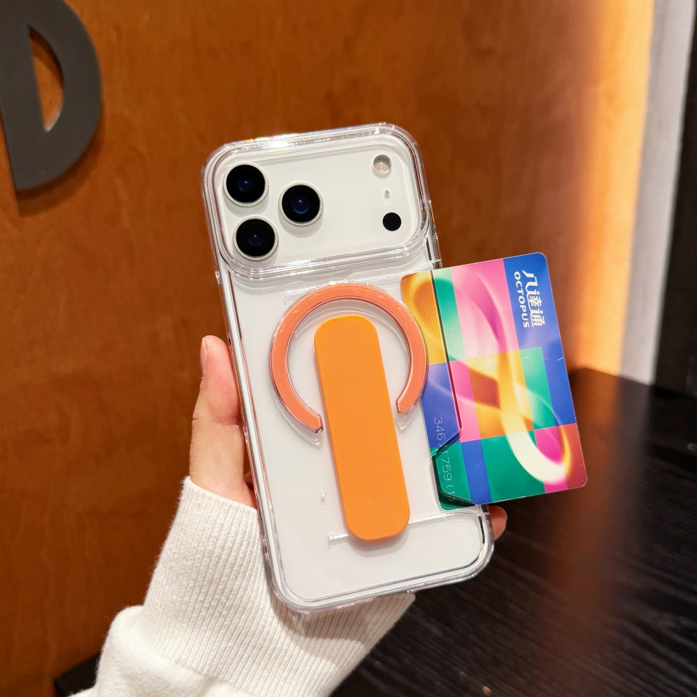 Phone Cases With Card Holder - Nowy Przezroczysty Uchwyt na Karty do