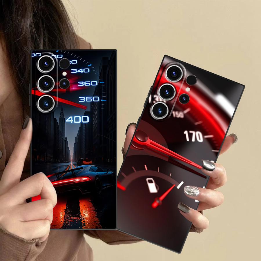 Phone Cases Samsung S24 - Czerwone etui z motywem samochodu i