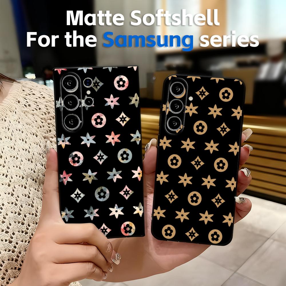 Phone Cases Samsung S24 - Luksusowy design z powtarzającymi się wzorami