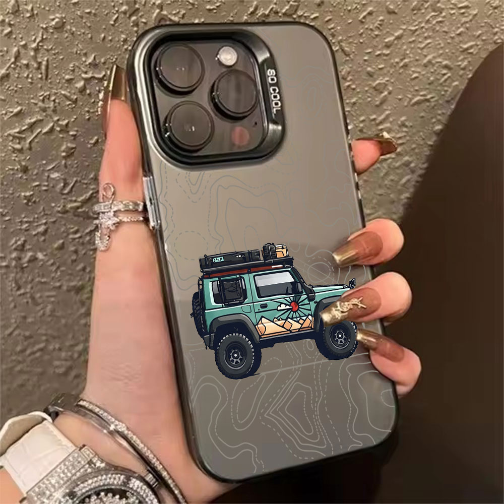 Phone Cases Store - Prosty wzór samochodu, etui na telefon