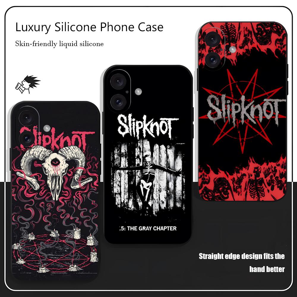 Phone Cases Iphone 16 - S-Slipknot Popular Band Etui na telefon