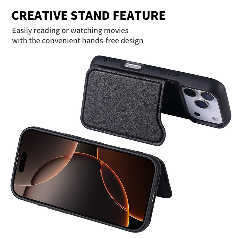 Magnetyczny skórzany portfel z – Phone Cases With Card Holder recenzja i cena