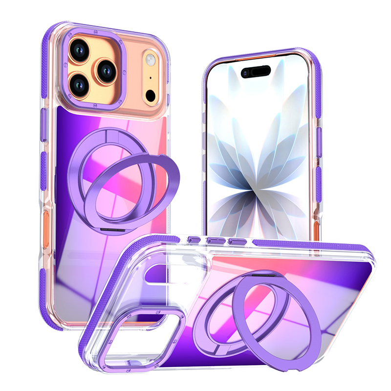 Luksusowy 360 °   Obrotowe etu – Gradient Color Case recenzja i cena