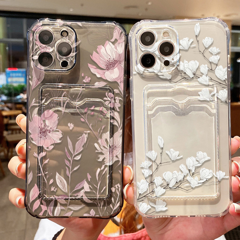Etui na telefon z motywem kwia – Phone Cases With Card Holder recenzja i cena