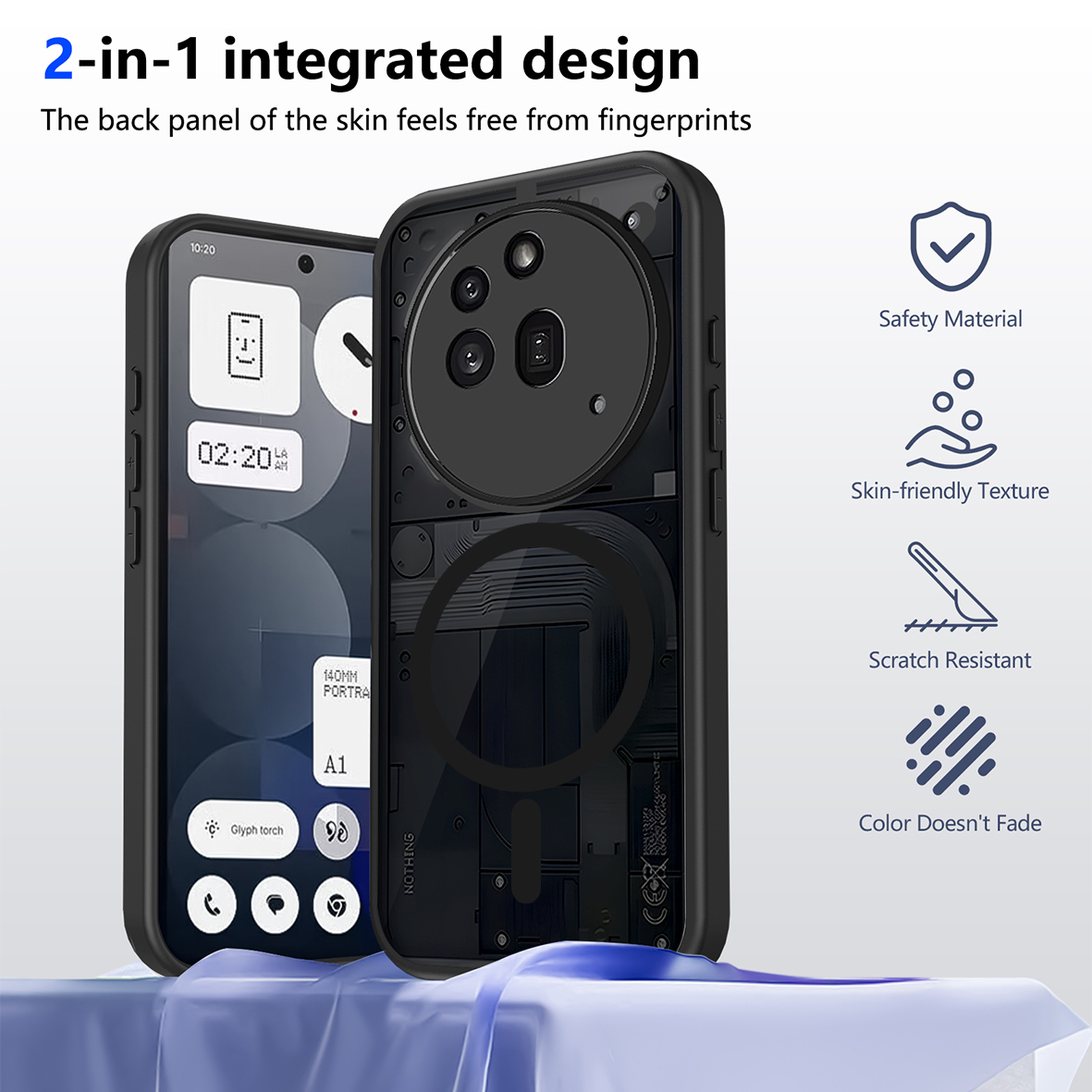 Ultracienkie, matowe, półprzez – Phone Cases Nothing 3A recenzja i cena