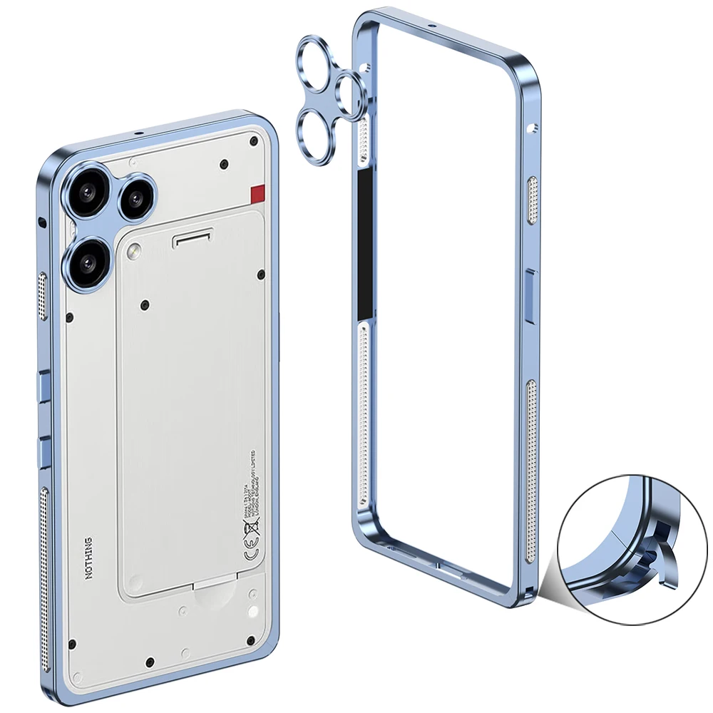 Aluminiowy metalowy ramowy bum – Phone Cases Nothing 3A recenzja i cena