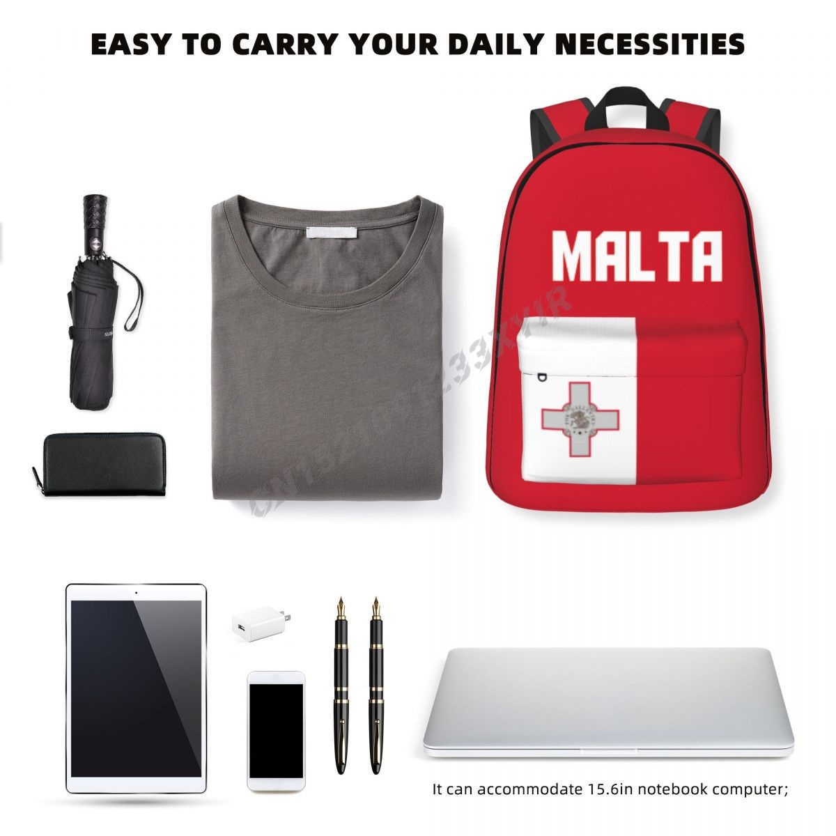 Plecak unisex flaga Malta ście – Phone Cases Malta recenzja i cena