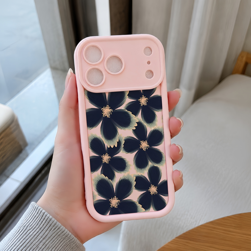Gradientowe, złocone kwiaty -  – Gradient Color Case recenzja i cena